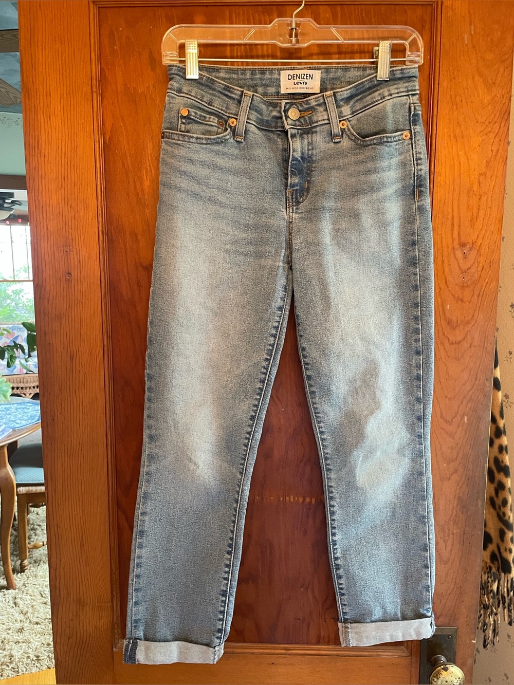 Levi's Boyfriend Jeans - Light Blue Wash